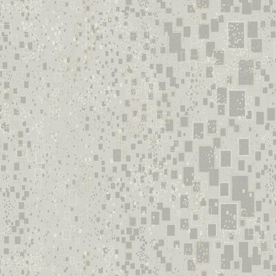 Kravet Design - W3801-11 Grey | Kravet Design | Candice Olson Collection |Geometric Wallcovering Print