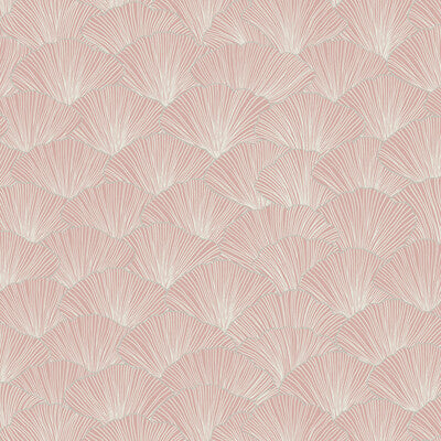 Kravet Design - W3802-17 Coral | Kravet Design | Candice Olson Collection |Chinoiserie Botanical & Floral Wallcovering Print