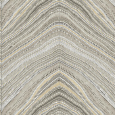 Kravet Design - W3803-106 Taupe Wallcovering | Kravet