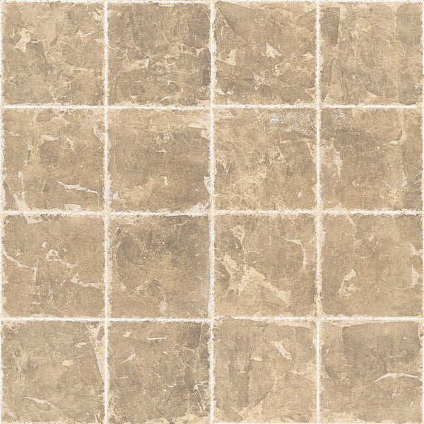 W3819-4 Gold | Kravet Design | Ronald Redding |Geometric Metallic Wallcovering Print