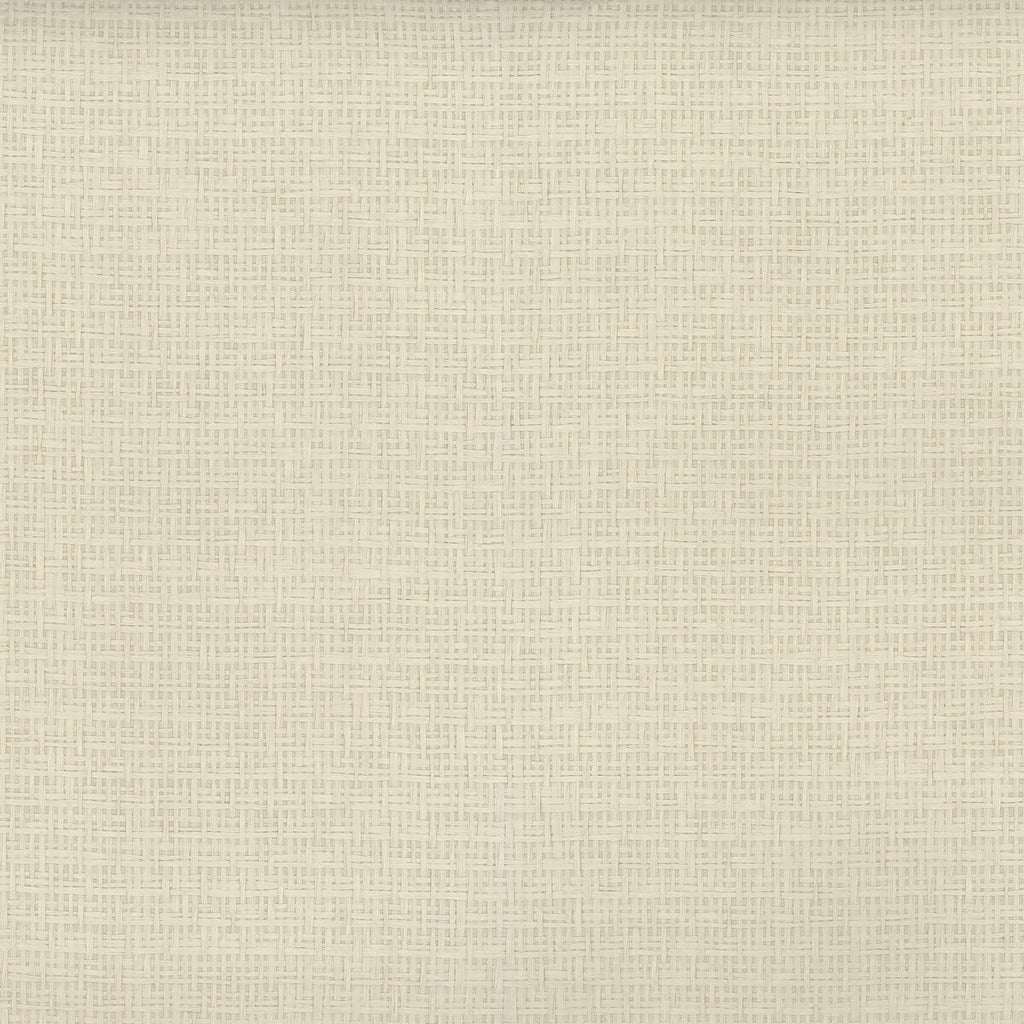 Kravet Design - W3821-1 Ivory | Kravet Design | Candice Olson Collection | Solid Texture Wallcovering Grasscloth