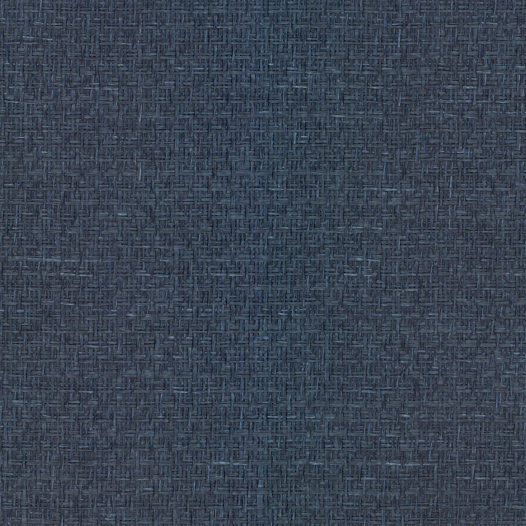 Kravet Design - W3821-50 Dark Blue | Kravet Design | Candice Olson Collection | Solid Texture Wallcovering Grasscloth