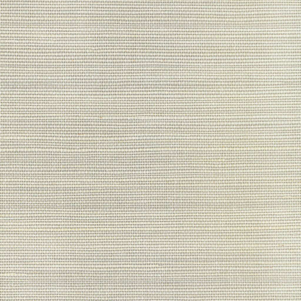 Luxe Sisal - Ice Silver | Kravet Couture | Modern Luxe Wallcovering | Solid Texture Wallcovering