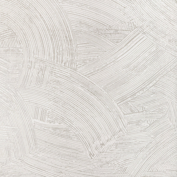 Modern Swirl Wp - Silver Grey | Kravet Couture | Modern Luxe Wallcovering | Modern Wallcovering Print
