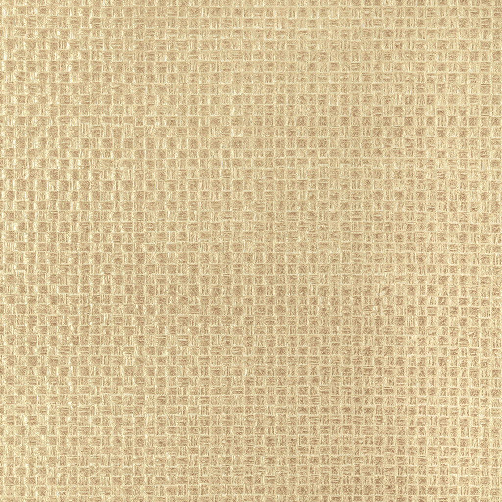 Metallic Weave - Gold Gold | Kravet Couture | Modern Luxe Wallcovering |Metallic Texture Wallcovering