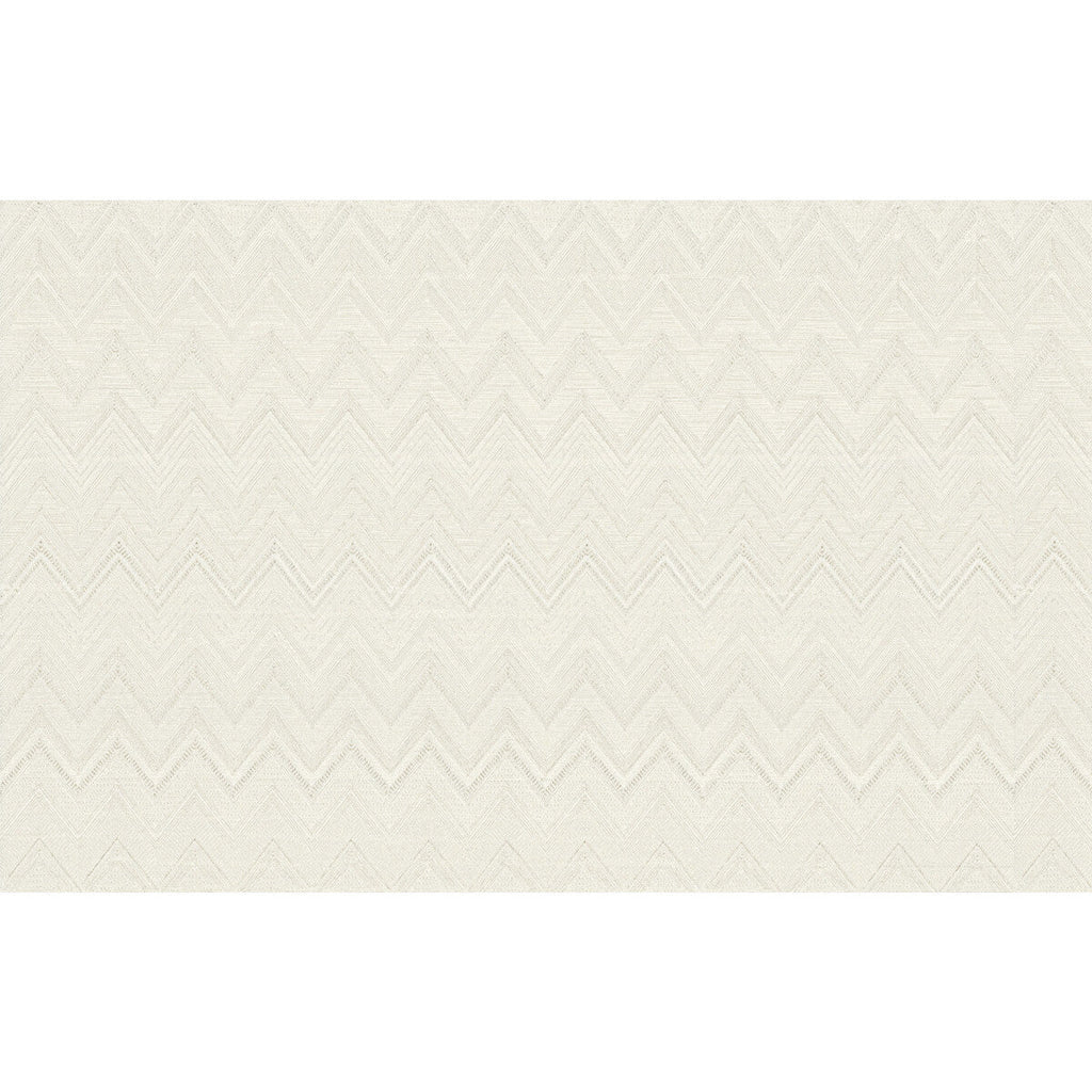 Happy Zig Zag Wp - 10337 Ivory | Kravet Couture | Missoni Home Wallcoverings 04 |Modern Geometric Wallcovering Print