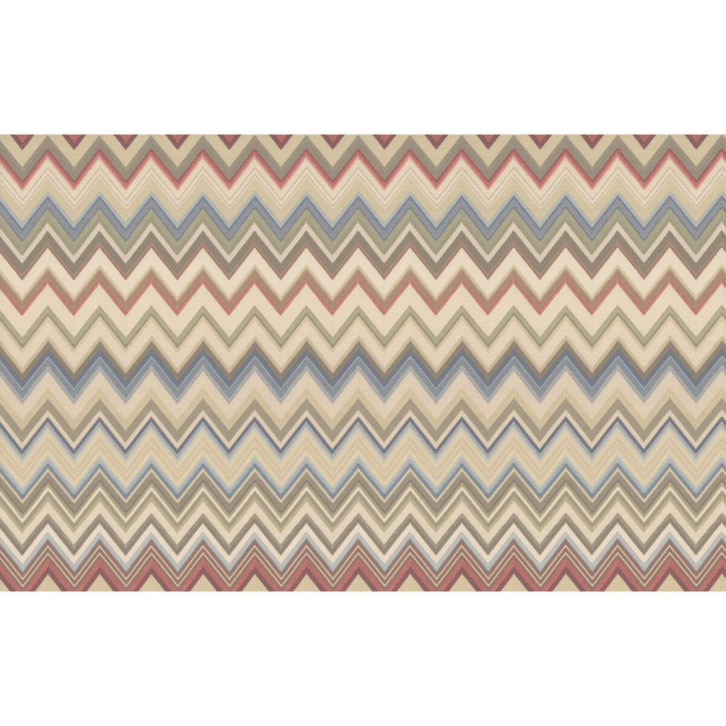 Happy Zig Zag Wp - 10330 Multi | Kravet Couture | Missoni Home Wallcoverings 04 |Modern Geometric Wallcovering Print