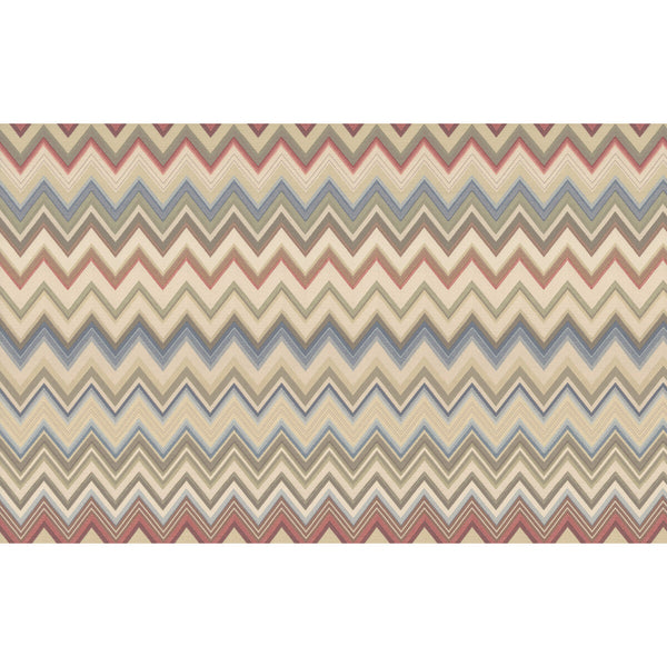 Happy Zig Zag Wp - 10330 Multi | Kravet Couture | Missoni Home Wallcoverings 04 |Modern Geometric Wallcovering Print