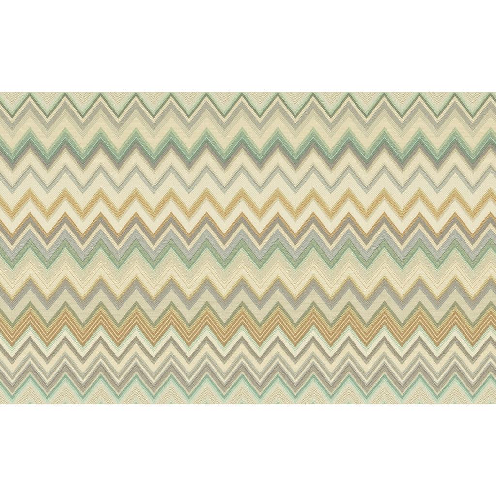 Happy Zig Zag Wp - 10333 Multi | Kravet Couture | Missoni Home Wallcoverings 04 |Modern Geometric Wallcovering Print