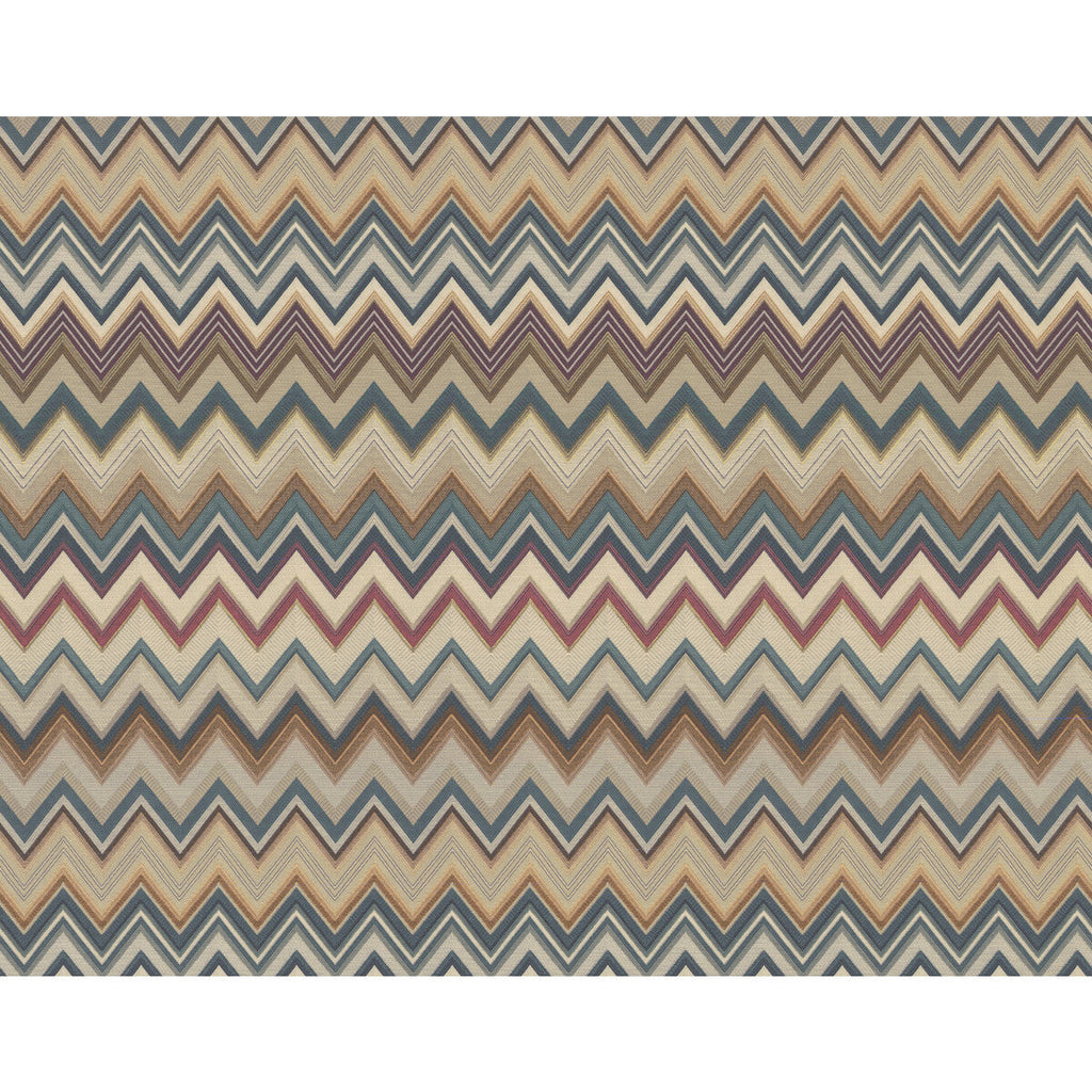 Happy Zig Zag Wp - 10332 Multi | Kravet Couture | Missoni Home Wallcoverings 04 |Modern Geometric Wallcovering Print