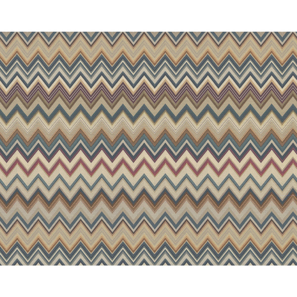 Happy Zig Zag Wp - 10332 Multi | Kravet Couture | Missoni Home Wallcoverings 04 |Modern Geometric Wallcovering Print