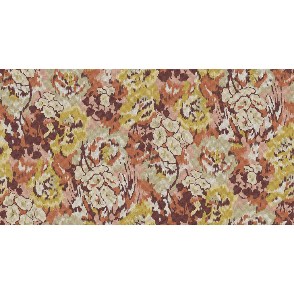 Flower Pot Wp - 10302 Orange | Kravet Couture | Missoni Home Wallcoverings 04 | Botanical & Floral Wallcovering Print