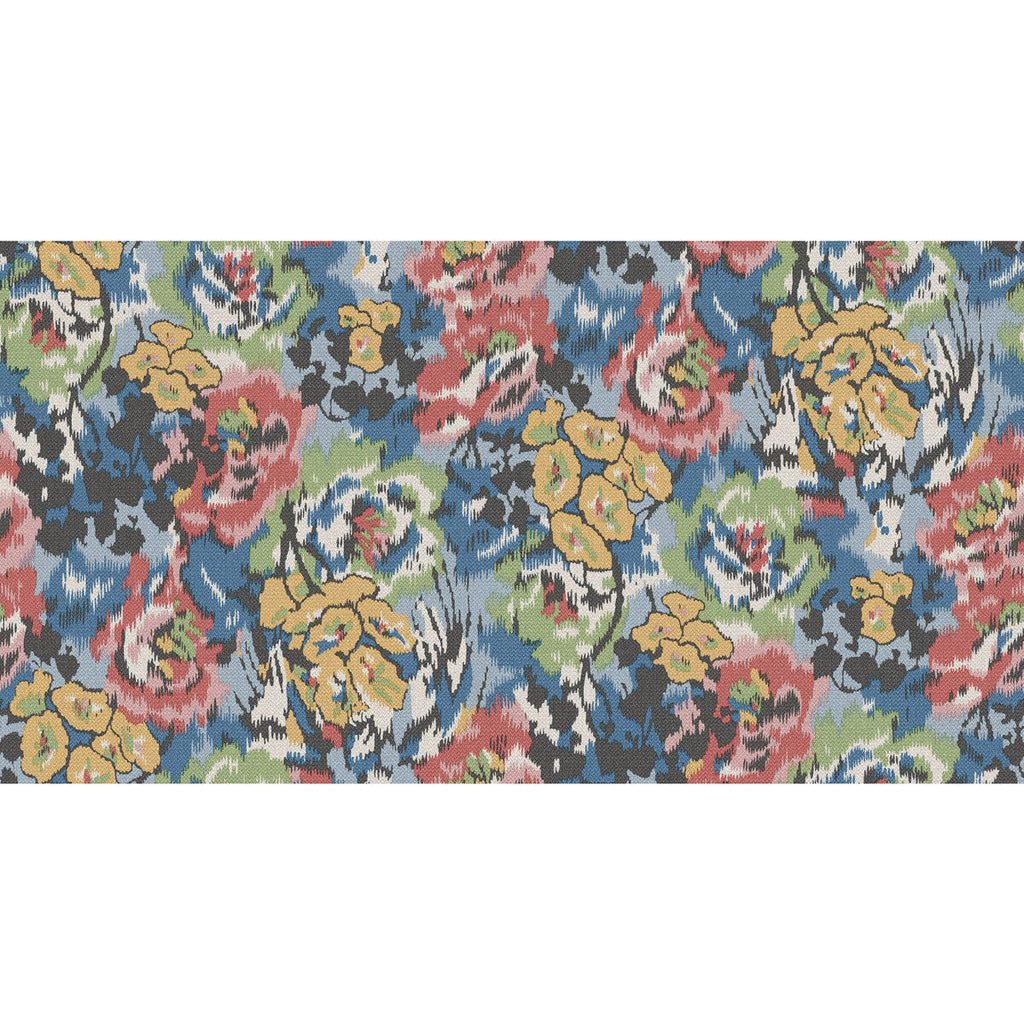 Flower Pot Wp - 10300 Blue | Kravet Couture | Missoni Home Wallcoverings 04 | Botanical & Floral Wallcovering Print