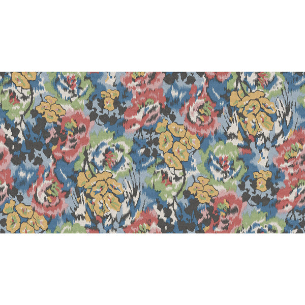 Flower Pot Wp - 10300 Blue | Kravet Couture | Missoni Home Wallcoverings 04 | Botanical & Floral Wallcovering Print