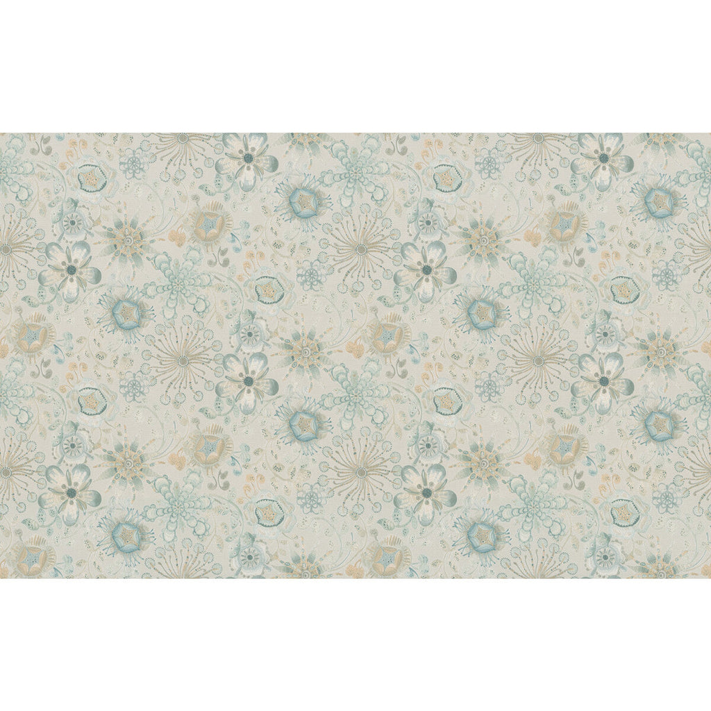 Magic Garden Wp - 10314 Blue | Kravet Couture | Missoni Home Wallcoverings 04 | Botanical & Floral Wallcovering Print