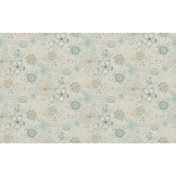 Magic Garden Wp - 10314 Blue | Kravet Couture | Missoni Home Wallcoverings 04 | Botanical & Floral Wallcovering Print