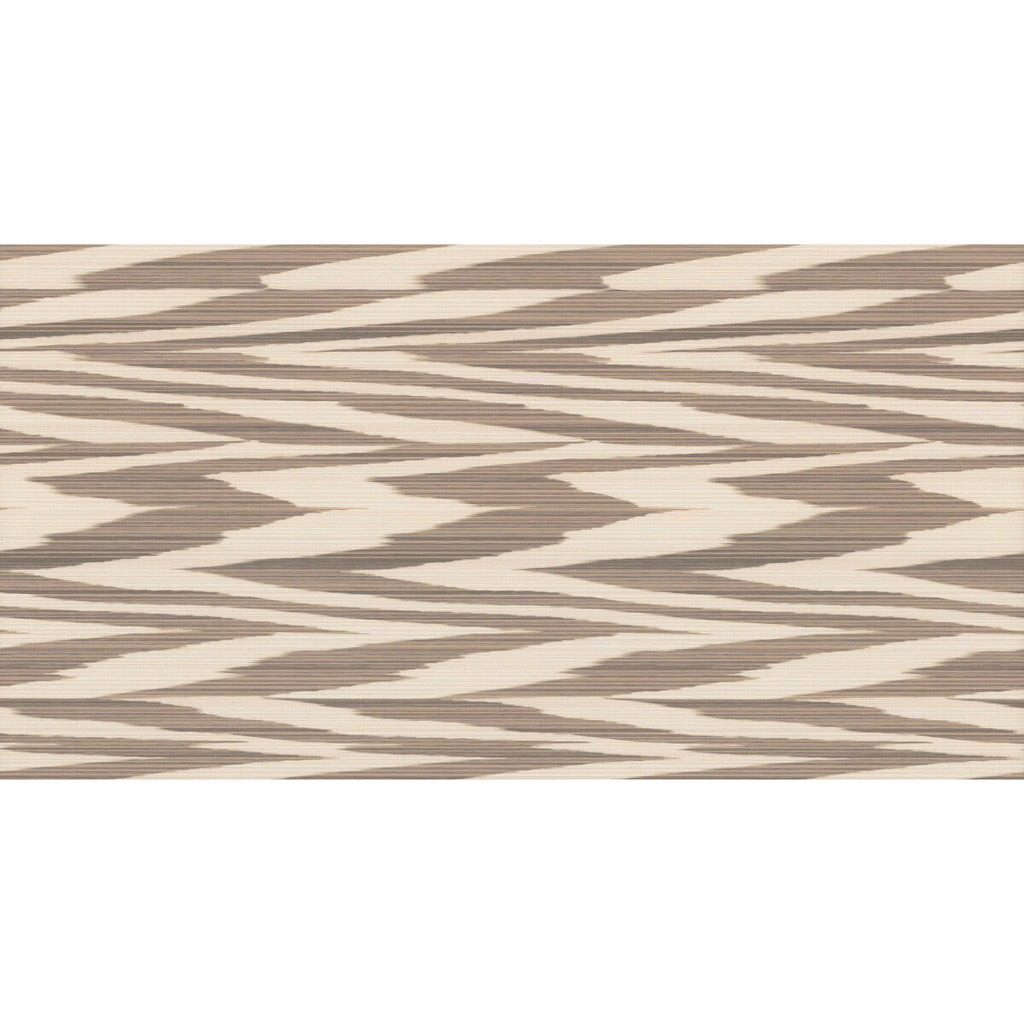Flamed Zig Zag Wp - 10342 Brown | Kravet Couture | Missoni Home Wallcoverings 04 |Modern Ikat/Southwest/Kilims Wallcovering Print