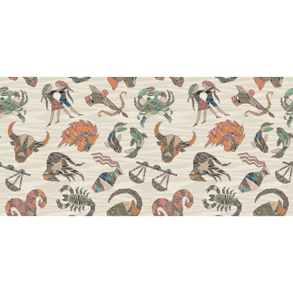 Constellations Wp - 10352 Grey | Kravet Couture | Missoni Home Wallcoverings 04 | Novelty Wallcovering Print