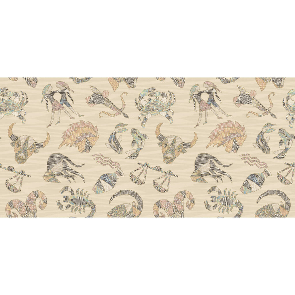 Constellations Wp - 10351 Beige | Kravet Couture | Missoni Home Wallcoverings 04 | Novelty Wallcovering Print