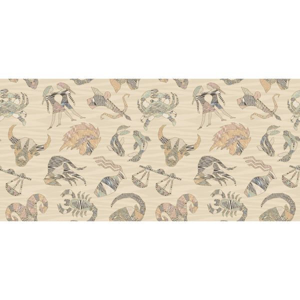 Constellations Wp - 10351 Beige | Kravet Couture | Missoni Home Wallcoverings 04 | Novelty Wallcovering Print