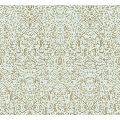 Kravet Design - Pale Blue Wallcovering | Kravet
