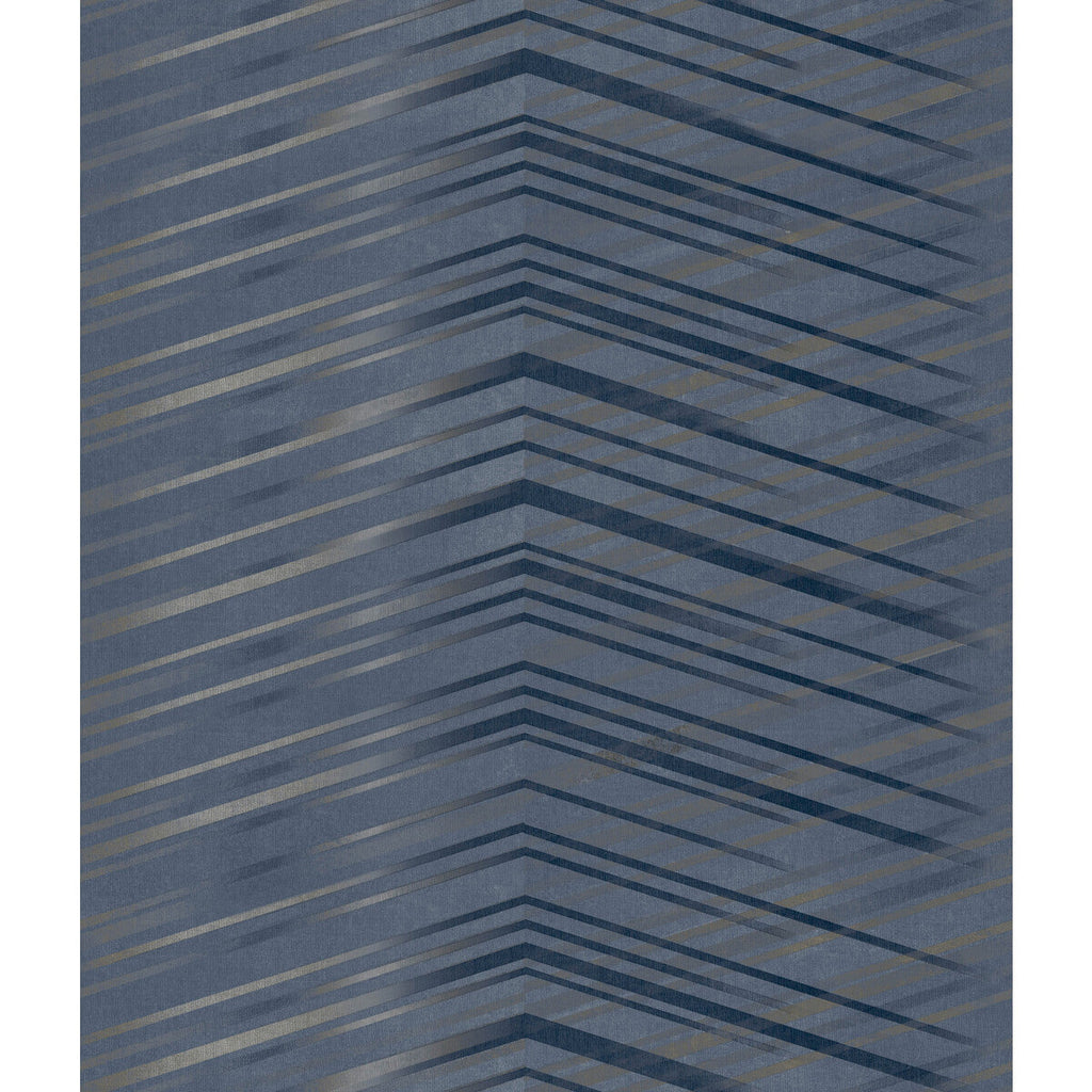 Kravet Design - W3860-5 Blue | Kravet Design | Candice Olson After Eight |Modern Wallcovering Print