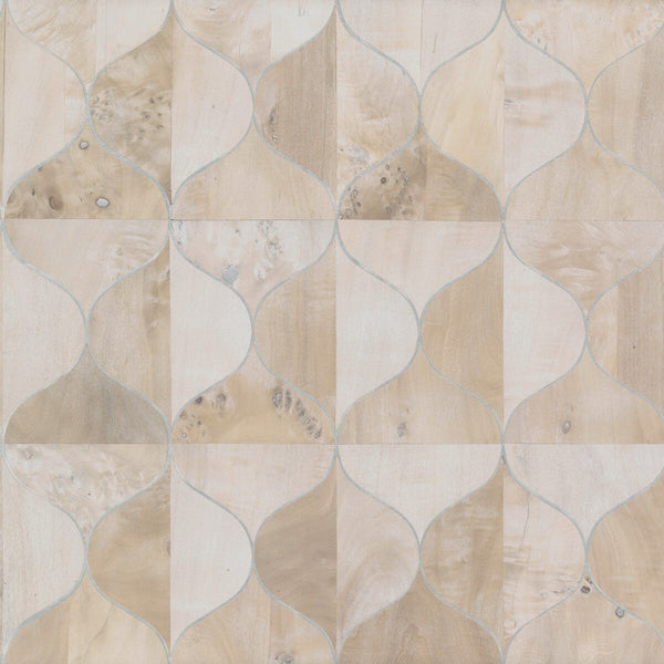 W3864-1 White | Kravet Design | Candice Olson After Eight |Geometric Metallic Wallcovering Print