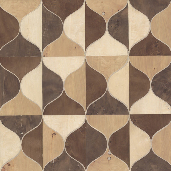 Kravet Design - W3864-61 Brown Wallcovering | Kravet