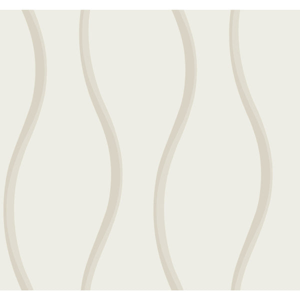 Kravet Design - W3865-101 Taupe | Kravet Design | Candice Olson After Eight |Geometric Wallcovering Print