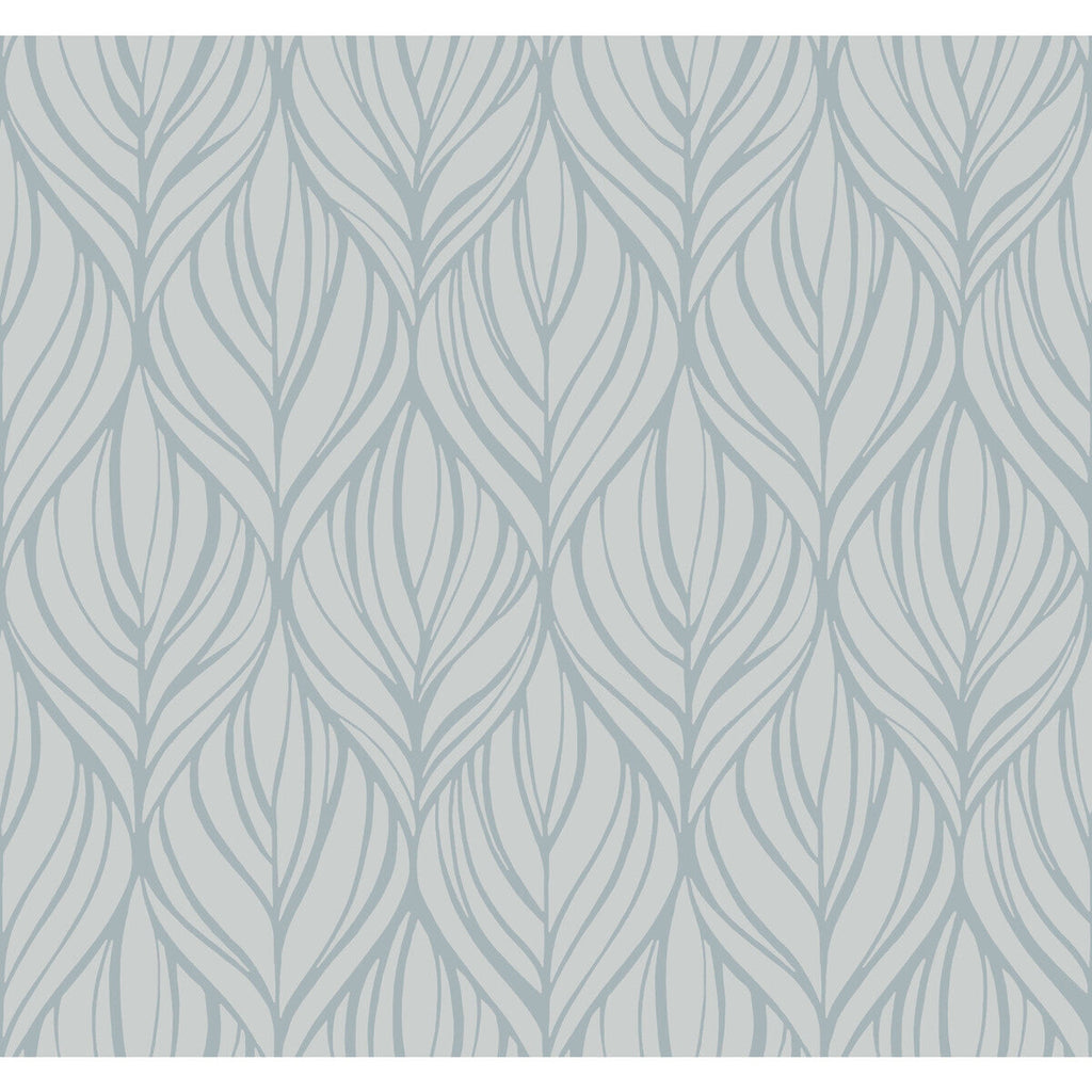 Kravet Design - W3869-11 Grey | Kravet Design | Candice Olson After Eight |Modern Metallic Wallcovering Print