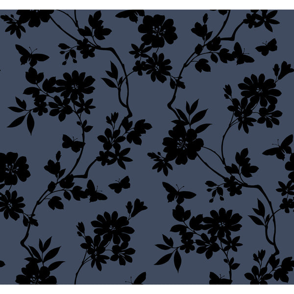Kravet Design - W3870-50 White | Kravet Design | Candice Olson After Eight | Botanical & Floral Wallcovering Print
