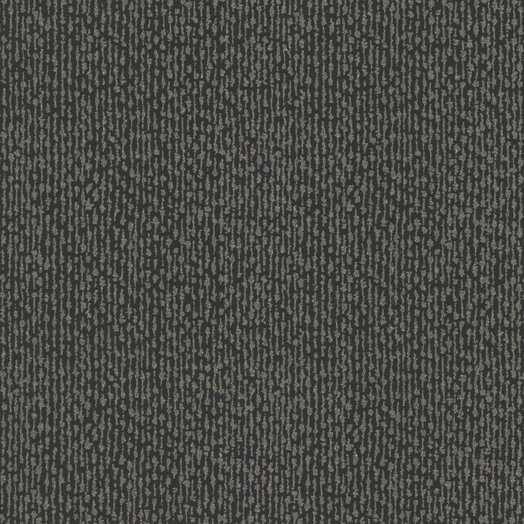 Kravet Design - W3872-8 Black | Kravet Design | Candice Olson After Eight |Modern Metallic Wallcovering Print