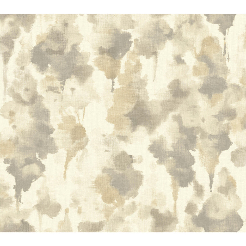 Kravet Design - W3876-411 Taupe | Kravet Design | Candice Olson Modern Nature 2Nd Edition | Abstract Wallcovering Print