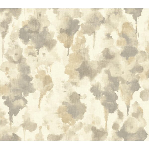 Kravet Design - W3876-411 Taupe | Kravet Design | Candice Olson Modern Nature 2Nd Edition | Abstract Wallcovering Print