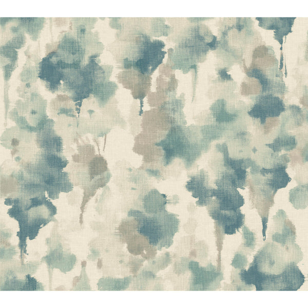 Kravet Design - W3876-513 Turquoise Wallcovering | Kravet