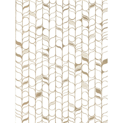 W3877-4 Gold | Kravet Design | Candice Olson Modern Nature 2Nd Edition | Botanical & Floral Stripes Wallcovering Print