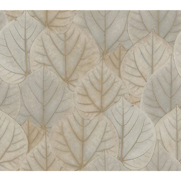Kravet Design - W3880-1611 Taupe Wallcovering | Kravet