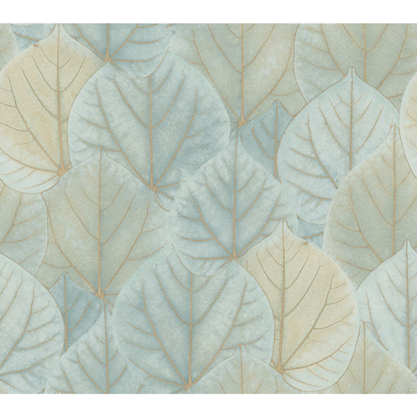 Kravet Design - W3880-30 Teal Wallcovering | Kravet