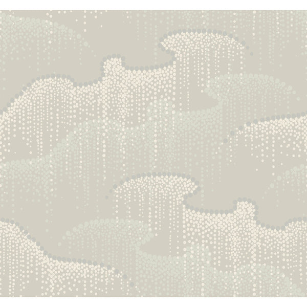 Kravet Design - W3881-1101 Light Grey Wallcovering | Kravet