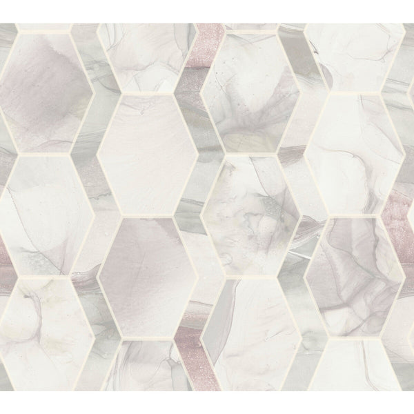 Kravet Design - W3882-110 Purple | Kravet Design | Candice Olson Modern Nature 2Nd Edition |Geometric Wallcovering Print