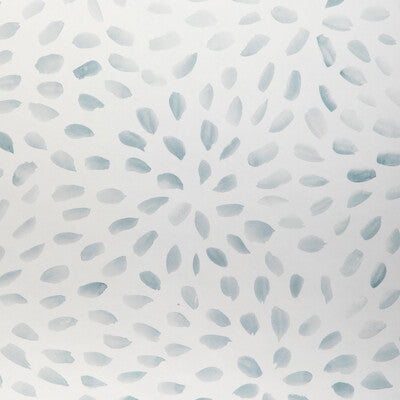 Petal Blossom Wp - Sky Light Blue | Kravet Couture | Atelier Wallcovering | Botanical & Floral Modern Wallcovering Print