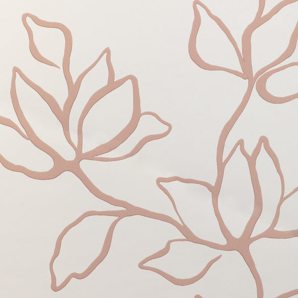 Floral Sketch Wp - Petal Pink | Kravet Couture | Atelier Wallcovering | Botanical & Floral Wallcovering Print