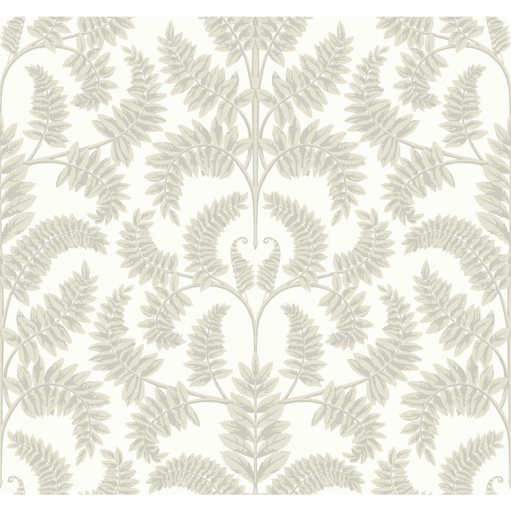 Kravet Design - W3891-1611 Beige | Kravet Design | Damask Resource Library | Botanical & Floral Damask Wallcovering Print