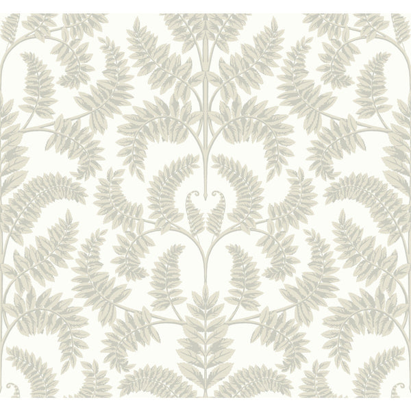 Kravet Design - W3891-1611 Beige | Kravet Design | Damask Resource Library | Botanical & Floral Damask Wallcovering Print