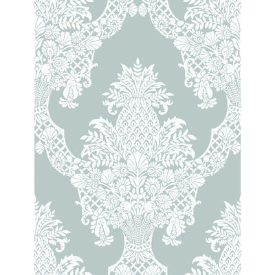 Kravet Design - W3892-113 Turquoise Wallcovering | Kravet
