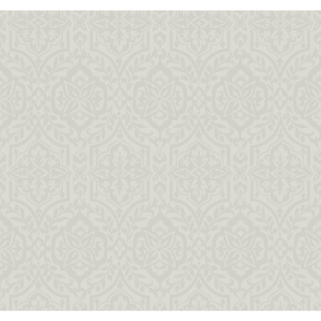 Kravet Design - W3895-11 Grey | Kravet Design | Damask Resource Library | Damask Wallcovering Print