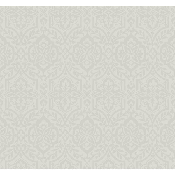 Kravet Design - W3895-11 Grey | Kravet Design | Damask Resource Library | Damask Wallcovering Print