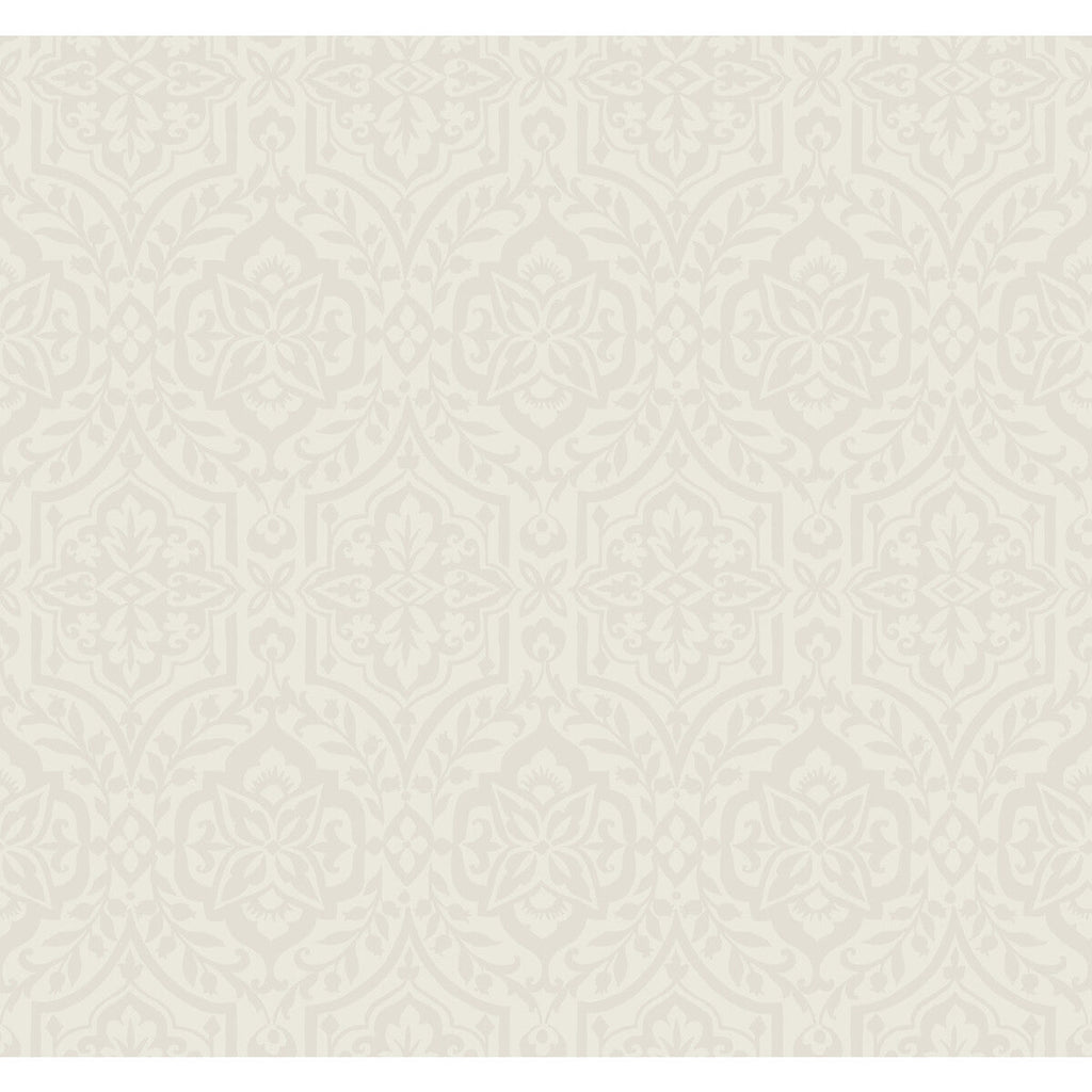 Kravet Design - W3895-1611 Taupe | Kravet Design | Damask Resource Library | Damask Wallcovering Print