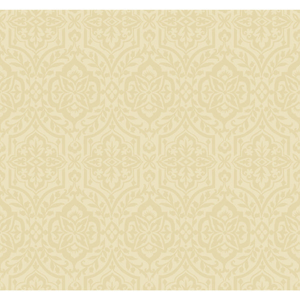 Kravet Design - W3895-40 Yellow Wallcovering | Kravet