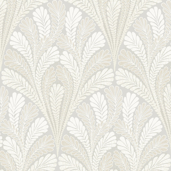 Kravet Design - W3899-1101 Grey Wallcovering | Kravet